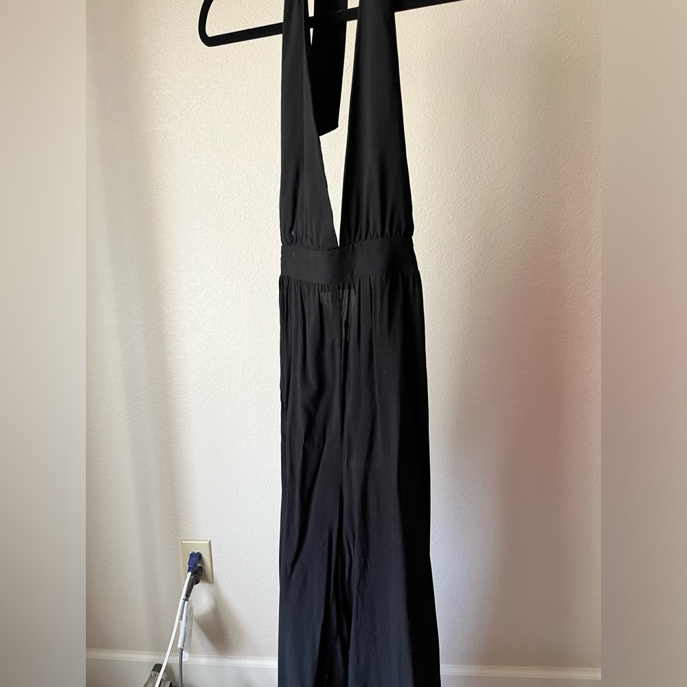 Halter neck jumper/ beach coverup